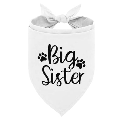 Hondenbandana Big Sister